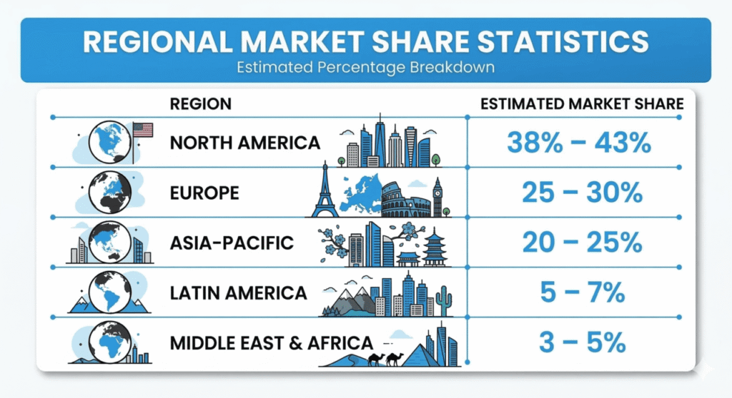 In Vitro Diagnostics Market Regional Share Statistics